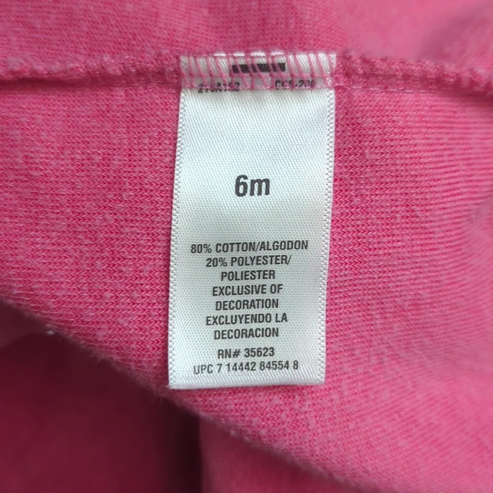 3/$20🌟Carter's Pink Long Sleeve One Piece Velour Winter Penguin Coverall 6 mos